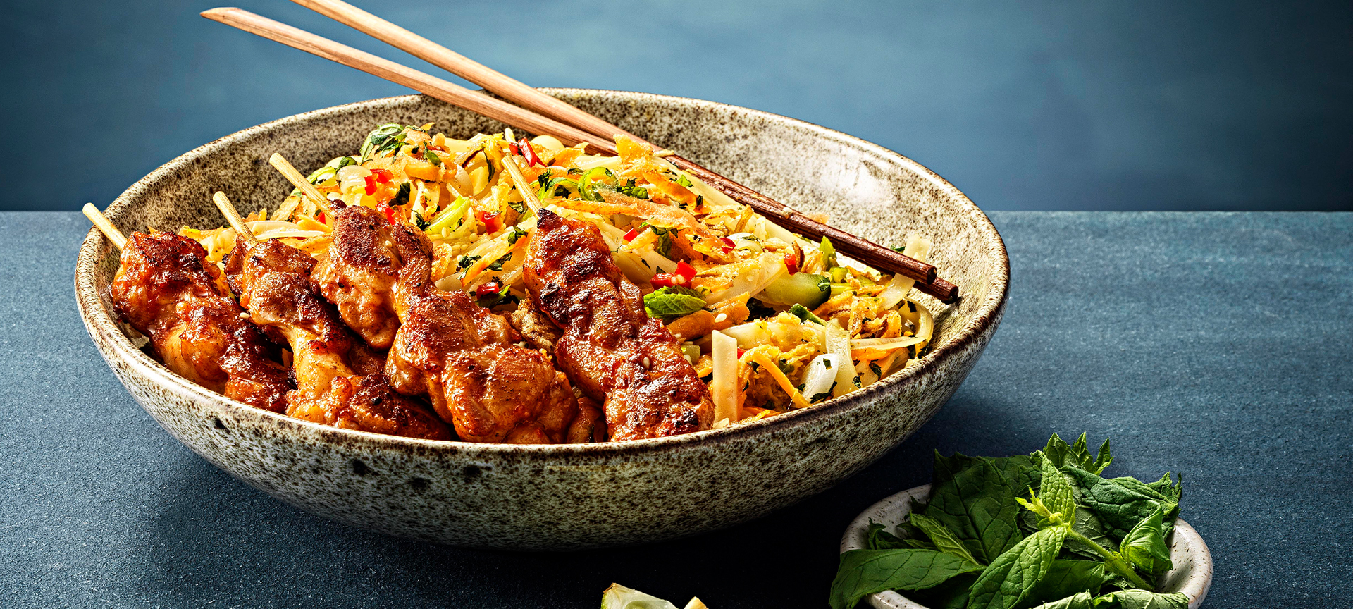 Kycklingspett Sweet Chili Kyckling från Kronfågel